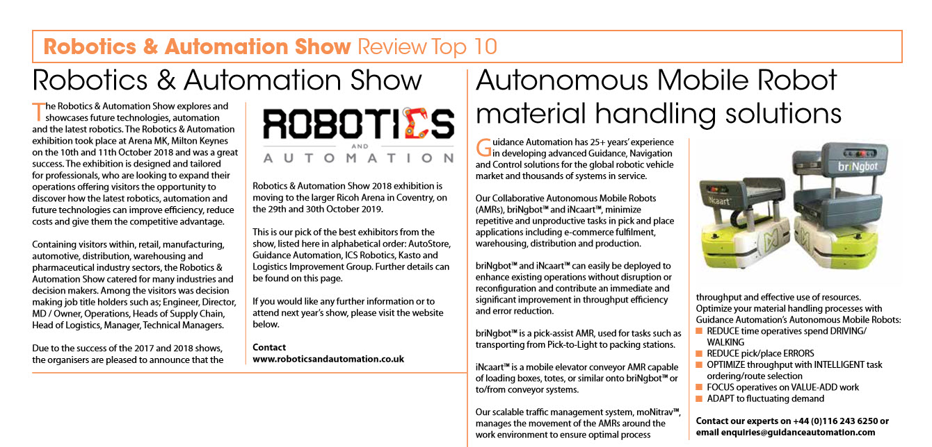 Guidance Automation in Industrial Process News